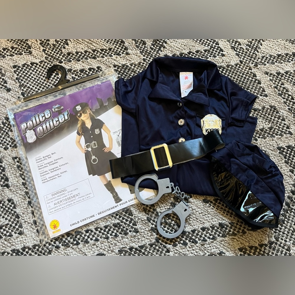Rubie’s Police Officer Costume for Girls